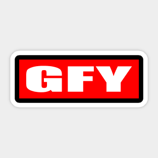 GFY Sticker